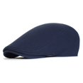 thumbnail image 3 of COCOpeaunt New Men cotton Casual Newsboy Hat Spring Summer Retro Beret Hat Wild Casual Hats Unisex Wild Octagonal Cap Beret Gentleman Cap, 3 of 6