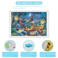 thumbnail image 3 of Winnie The Pooh Diamond Art Kits for Adults Diamond Art Gem Art Painting Full Drill Round Art Gem Painting Kit for Home Wall Decor 8"x12", 3 of 6