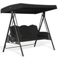 thumbnail image 2 of SXcggal Outdoor Swing Replacement Cover Seater Universal Patio Swing Cover Replacement For Garden Swing Chair Patio Practical Basic Protective Cover For Garden, 2 of 5