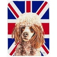 thumbnail image 1 of Carolines Treasures SC9888LCB Rouge Miniature Caniche avec Anglais Union Jack Britannique Drapeau Verre Planche à Découper - Grand, 1 of 1