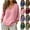 Army Green, variant on Women Linen Blouse Casual V Neck Long Sleeve Cotton Gauze Tops for Women Spring Summer Vacation Flowy Shirts Lightweight Breathable Oversized Boho Style