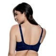 thumbnail image 3 of Paramour by Felina | Jessamine Side Smoothing Contour Bra (Ocean, 36DDD), 3 of 4