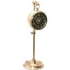 Uttermost Pocket Watch Brass Woodburn Desktop Clock