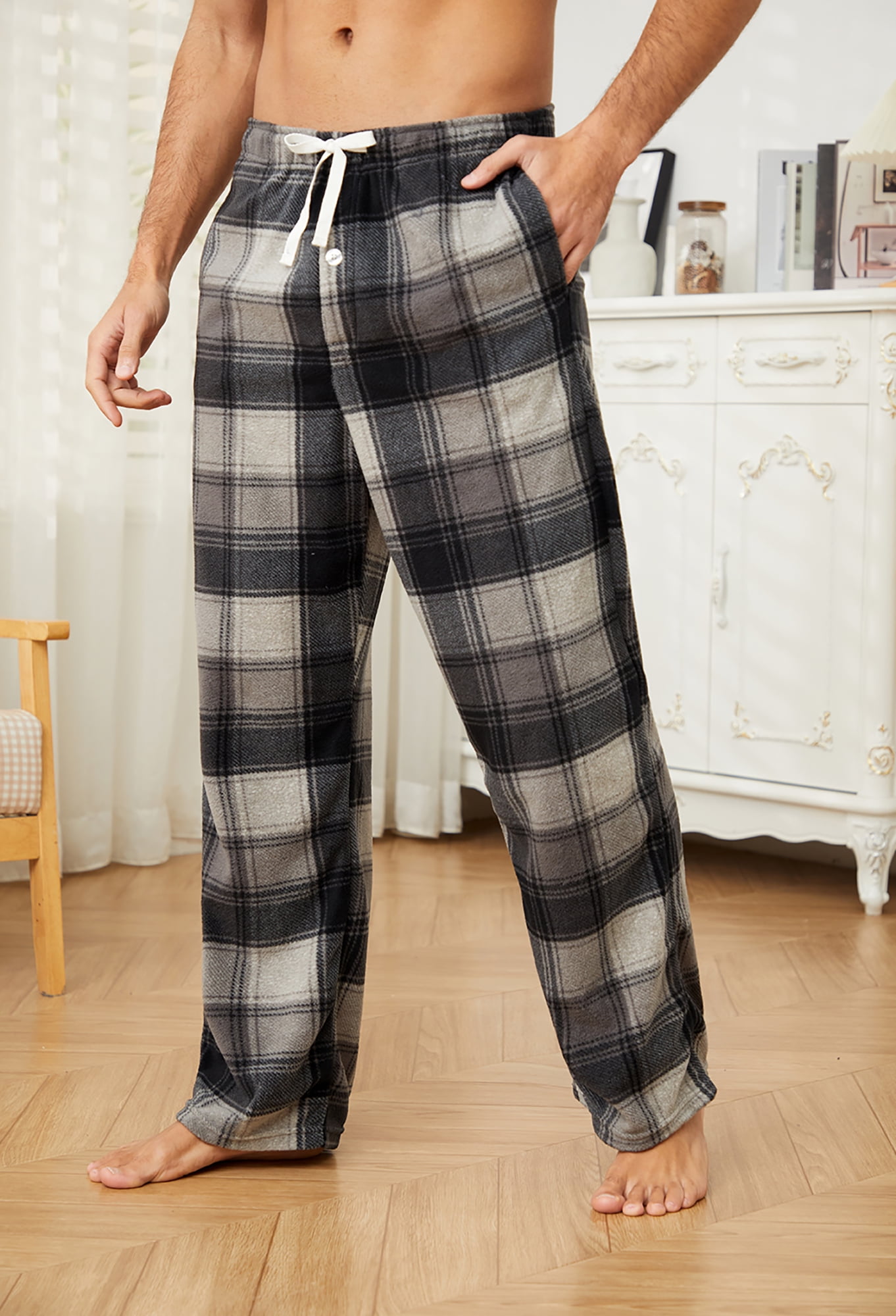 Eddie Bauer Men's Pajama Set - Thermal 2 Piece Lounge set
