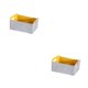 thumbnail image 2 of Cateissary Contenedor de almacenamiento plegable Ordene sin esfuerzo el hogar o la oficina para prevenir Type3 NO3, 2 of 6
