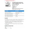 thumbnail image 2 of Front Wheel Hub Ball Joint Sway Bar Link Kit - Compatible with 2003 - 2004 Ford F-350 Super Duty, 2 of 2