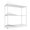 White#3, variant on Shelving Units, 6 Tier Shelf Corner Wire Shelf Rack Adjustable Metal Heavy Duty Free Standing Corner Storage Display Rack for Bathroom, Living Room, Kitchen - , Display Shelves