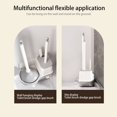 thumbnail image 5 of Hovmgk 3-in-1 Toilet Brush Set, Multi-Purpose Bathroom Cleaning Kit with TPR Unclogger, Plastic Crevice Brush and Wall-Mounted Storage Stand, Ventilated for Easy Storage and Drying, 5 of 9
