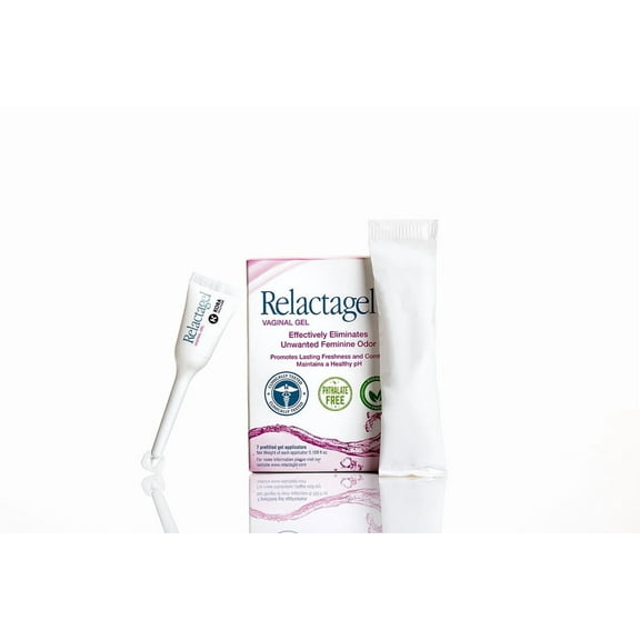 Relactagel Vaginal Gel, Eliminates Feminine Order, 7 Prefilled Gel Applicators