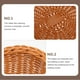 thumbnail image 4 of Forma de pato Canasta tejida de mesa Cesta de frutas Canasta de almacenamiento Canasta de plástico Canasta de plástico, 4 of 5