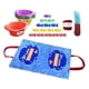 thumbnail image 5 of Juego de pesca de tela, juguete de pesca para bebés con tazas apilables, forma divertida portátil, aprendizaje de conteo de números para bebés y niños, 5 of 8