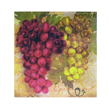 Epicureanist 20 Ct. Vineyard Napkins Bulk Buy (96 Pack)