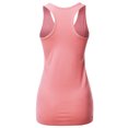 thumbnail image 3 of A2Y Women's Basic Solid Soft Cotton Scoop Neck Racer-Back Tank Top, 3 of 6