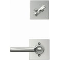 thumbnail image 5 of Schlage F59-Brw-Col Broadway Lever Single Cylinder Keyed Entry Interior Pack - Black, 5 of 7