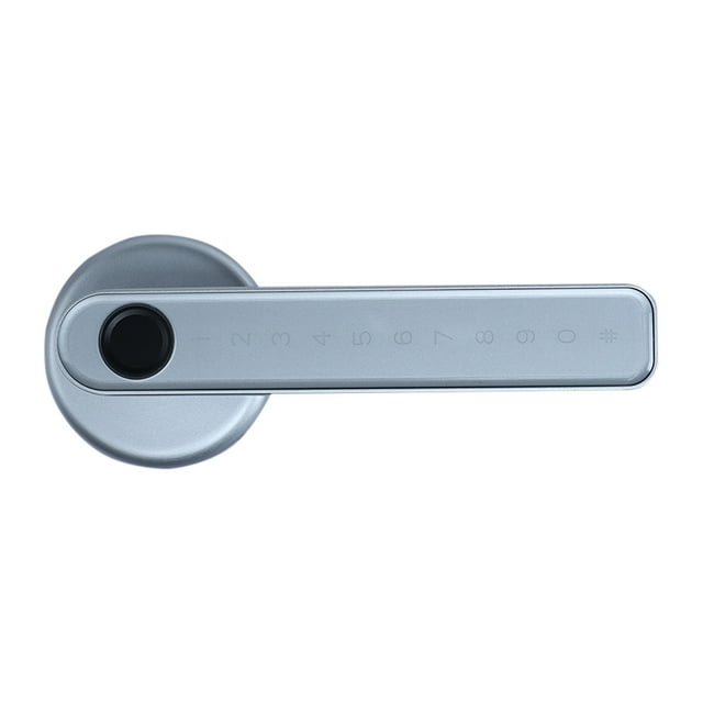 Smart Door Lock with Handle Smart Door Lock, Keyless Fingerprint and Touchscreen ,Secure Bluetooth, Easy Install, Digital Door Lock,Great for Home, Apartment, Hotel and Office