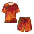 thumbnail image 4 of Xecao Autumn Leaf print Swimsuit for women, Summer-ready, sporty style.Quick-dry fabric. Many sizes & colors., 4 of 9
