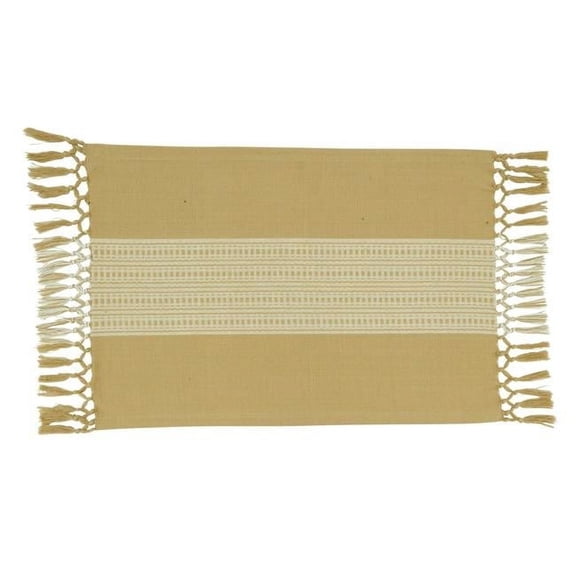 Saro Lifestyle Stripe Design Placemat (Set of 4)