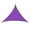 Purple, variant on COM1950s Sun Shade Sail Triangle 20 FT - Waterproof Outdoor Canopy for Garden, Patio & Party, 98% UV Block with Installation Accessories