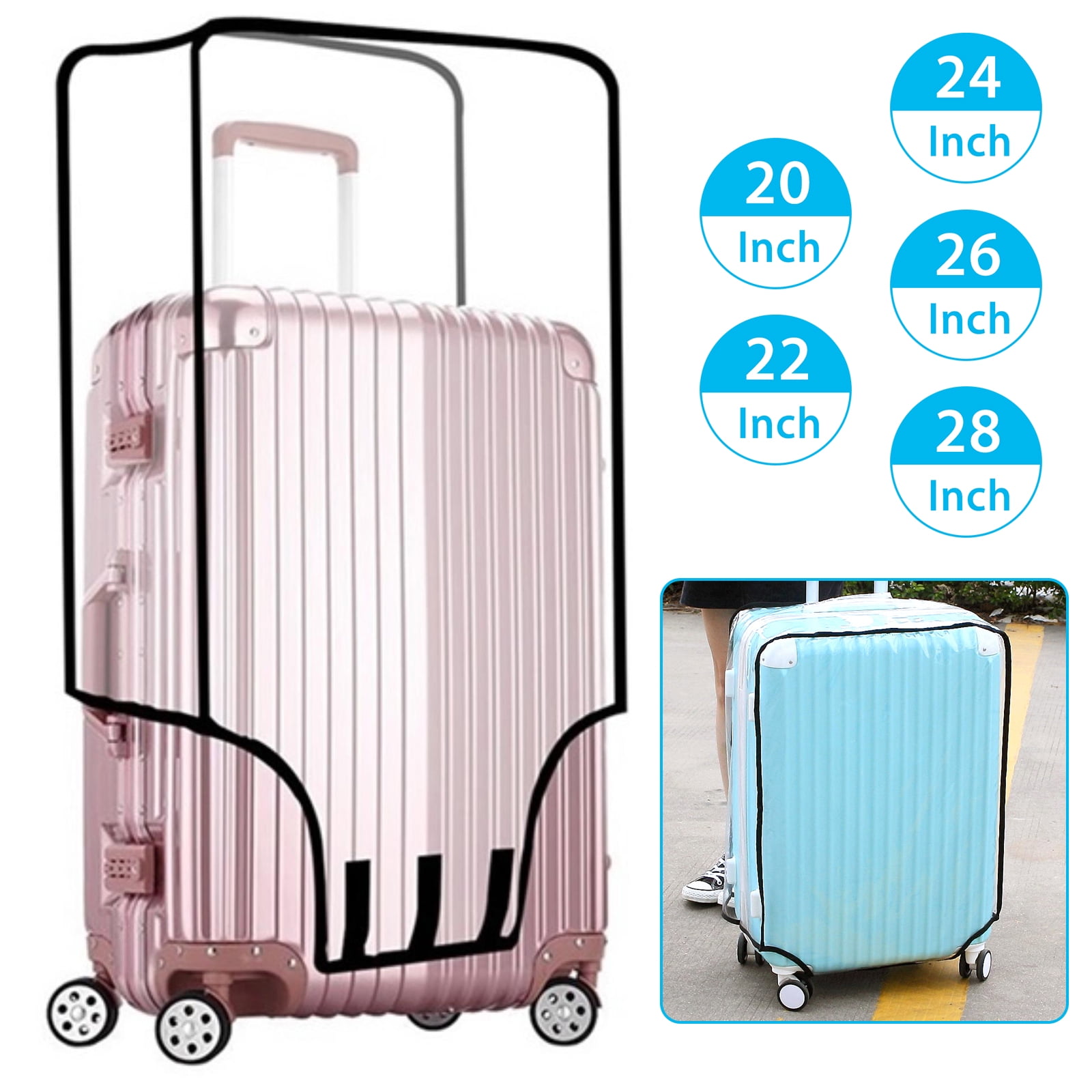 luggage cover walmart