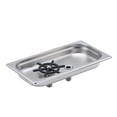 thumbnail image 4 of Stainless Steel Glass Rinser Cafe kitchen sink Glass dishwasher kitchen Rinser for Kitchen Sinks Silver, 4 of 5