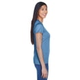 thumbnail image 3 of Ladies' Cool Dry Sport Performance Interlock&nbsp;T-Shirt INDIGO M, 3 of 3
