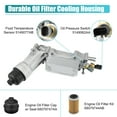 thumbnail image 4 of 68105583AF Motor Aceite Enfriador Filtro Carcasa para Dodge Durango, 4 of 7