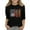 Black4, variant on GERsome Boys Girls 3/4 Sleeve Crewneck T-Shirts 4th of July Patriotic Tops for Unisex Kids American Flag Summer Graphic Tee, 3-4 Years