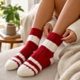 thumbnail image 6 of Busydd 6‑Pack Christmas Socks for Women Winter Fashion Thermal Warm Socks Comfortable Casual Holiday Fuzzy Cotton Socks, 6 of 7