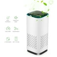 thumbnail image 1 of White USB-Powered Car & Home Air Purifier with 2-Speed Settings, 360° Air Inlet, Colorful Night Light, Activated Carbon Filter - Removes Smoke, Formaldehyde, Odors, Particles & Pet Hair for 10㎡, 1 of 7