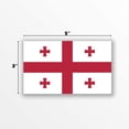 thumbnail image 2 of 2-Pack Georgia Flag Decal Sticker | 5-Inches By 3-Inches | Laminated Vinyl Decal | PDS434, 2 of 7