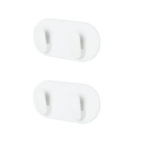 Anckoeil Magnetic Wall Hooks Strong Adhesive No Drilling Organizer For Your Kitchen Bathroom Refrigerator Door Multi Purpose Storage