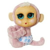 "Animal Babies Minis ""Runts"" Monkey Plush, Pink Stuffed Animal Pal"