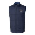 thumbnail image 2 of Men's-Cutter & Buck  Navy Philadelphia Union Stealth Hybrid Quilted Windbreaker Vest, 2 of 3