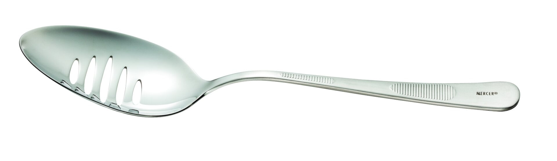Mercer Culinary 9" Stainless Steel Plating Slotted Spoon