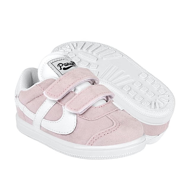 TENIS NIÑA PANAM 0116570058 SUEDE ROSA 13-16