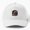 White, variant on Cat Samurai Attack Baseball Cap, Warrior Feline Action Graphic Design, Classic Everyday Hat
