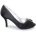thumbnail image 2 of Lunar Womens Sienna Diamante Court Shoes, 2 of 7