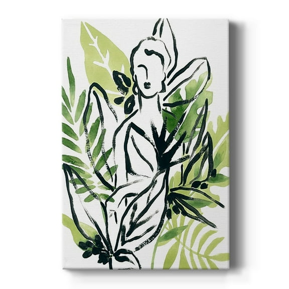 Tropical Sketchbook I Premium Gallery Wrapped Canvas - Ready to Hang
