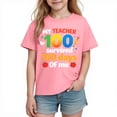 thumbnail image 1 of Tops de Manga Corta Linda con Impresión Gráfica para Niños Niños Y Niñas, Tela Suave Transpirable para la Temporada Escolar, Juego Informal, 1 of 9