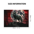 thumbnail image 2 of Shiartex Wolf Full Moon Gothic Art Wooden Jigsaw Puzzle for Adults, Hard Challenge Gift for Family Friends 300 PCS, 2 of 6