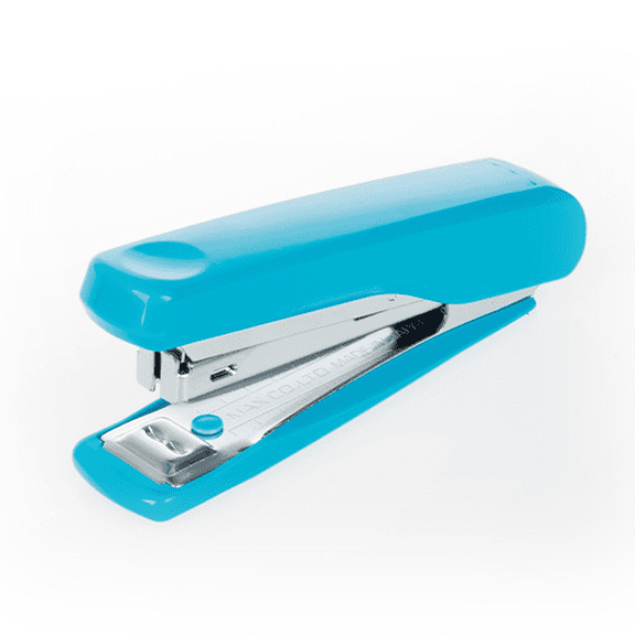 Desktop stapler, standard stapler, 25-sheet capacityBlue
