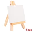 thumbnail image 1 of Mini Lienzo en Blanco Pintura Pintura Acrílica Caballete Suministros de Arte Artista Papelería Regalos para niños 5 piezas kenally  JJ65323-00, 1 of 6