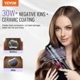 thumbnail image 2 of Vevor TYXJFRFSYTCT1JGYPV1 2.95 in. Ionic Hair Blow Dryer Brush & Styler with Oval Barrel, 2 of 11