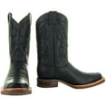 thumbnail image 7 of Square Toe Leather Sole Cowboy Boots H4002, 7 of 7