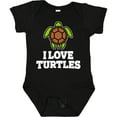 thumbnail image 3 of Inktastic I Love Turtles Boys or Girls Baby Bodysuit, 3 of 5