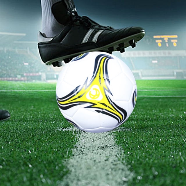 Balón de fútbol desinflado, tamaño 5, balón de fútbol profesional, PVC, fútbol interior y exterior
