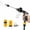Black, variant on Turn any Hose Into a High Pressure Water Cleaning Jet, Heavy Duty Nozzle, Multi Function Lawn & Garden Watering Sprayer, Spray Nozzles for Yard Pets Car