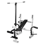 Apex Standard Bench, Lat Bar and Butterfly Handles Tower