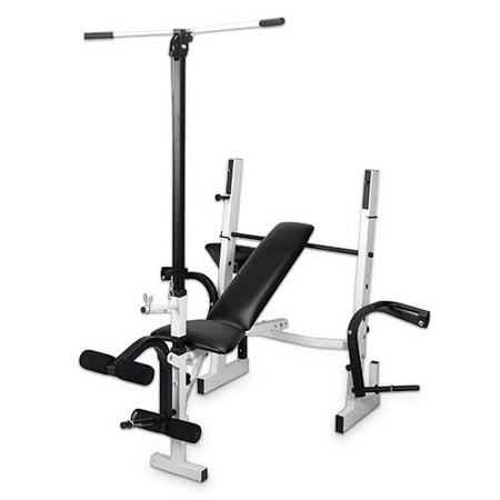 Apex Standard Bench, Lat Bar and Butterfly Handles Tower