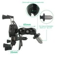 thumbnail image 4 of Black Motorcycle Phone Holder Fork Stem Mount Bracket Motorcycle GPS Navigation Bracket , Evomosa EVO-WL002, 4 of 6